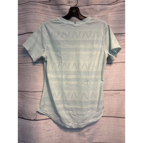 New Balance Blue Q Speed Jacquard Short Sleeve - Picture 2 of 2